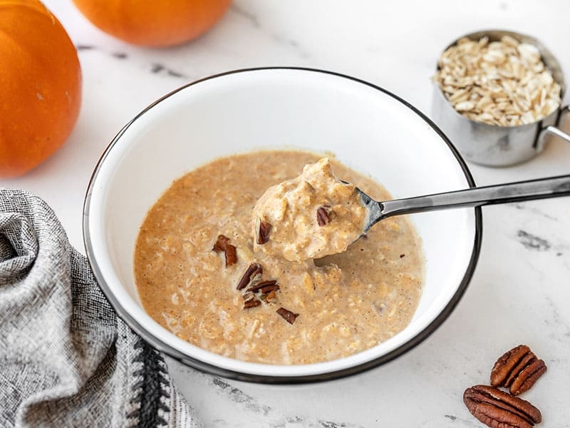 Pumpkin Pie Overnight Oats