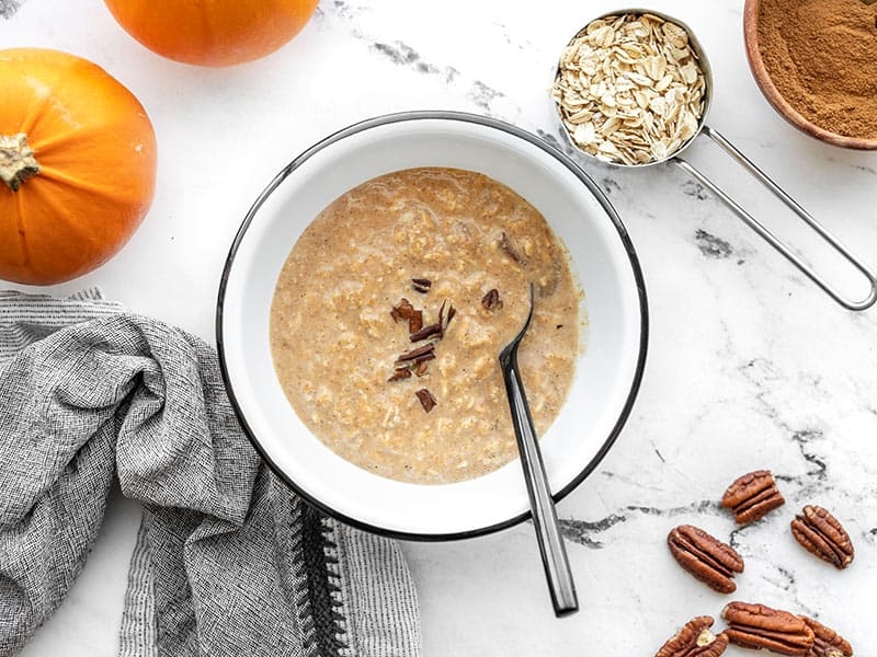 Pumpkin Pie Overnight Oats