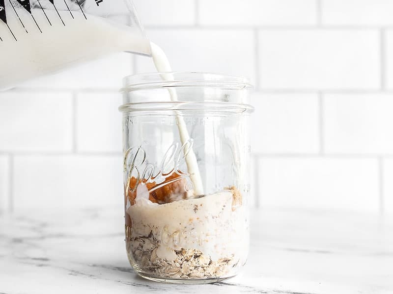 Pumpkin Pie Overnight Oats