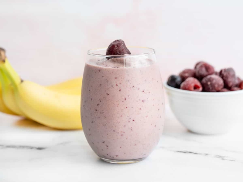 Secret Ingredient Cherry Almond Smoothie