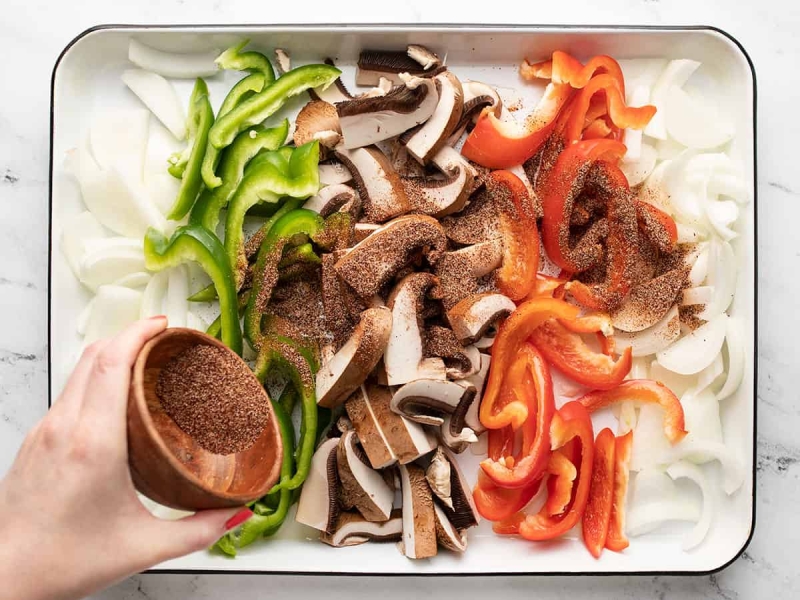 Sheet Pan Portobello Fajitas