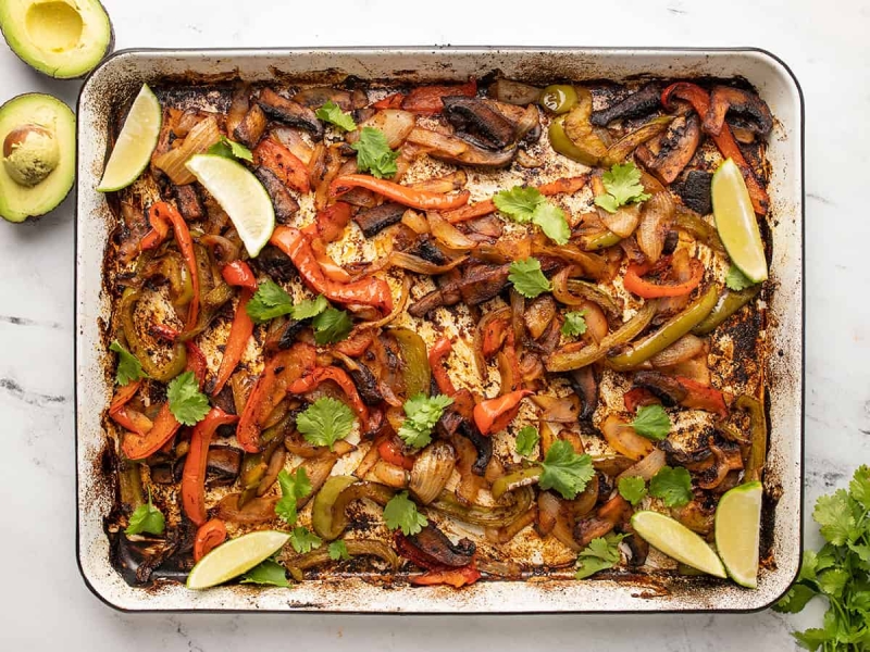 Sheet Pan Portobello Fajitas