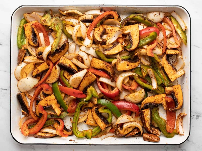 Sheet Pan Portobello Fajitas