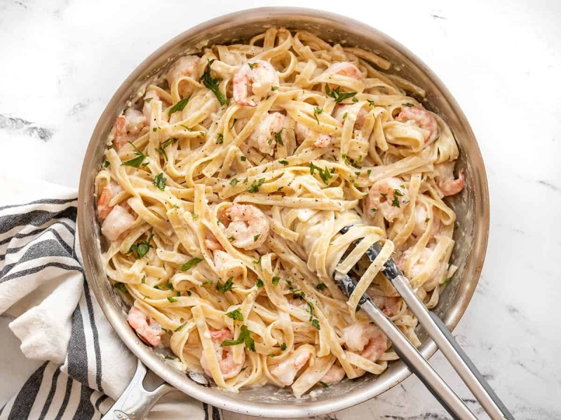 Shrimp Alfredo Pasta