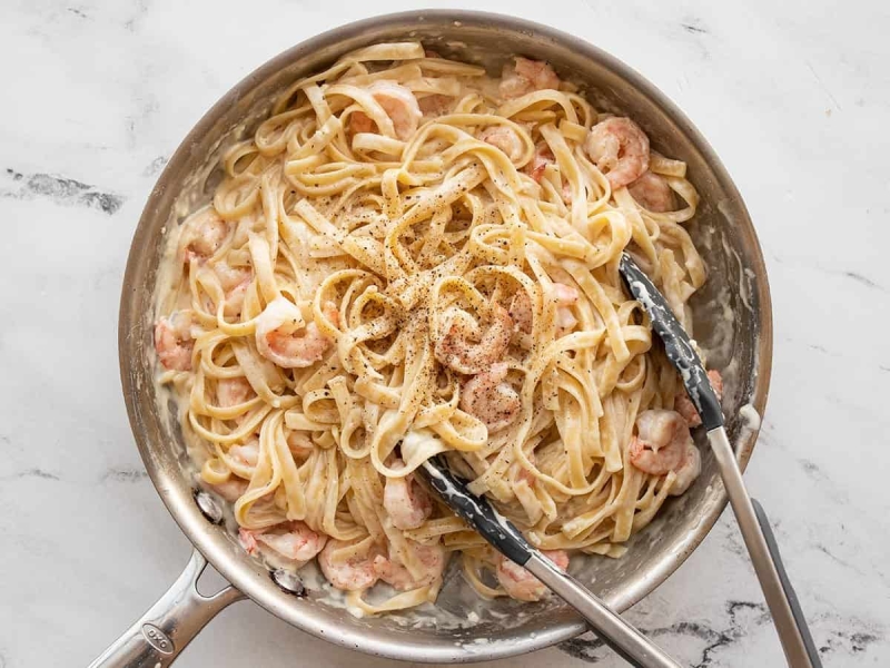 Shrimp Alfredo Pasta