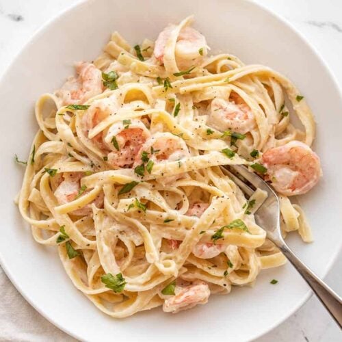 Shrimp Alfredo Pasta