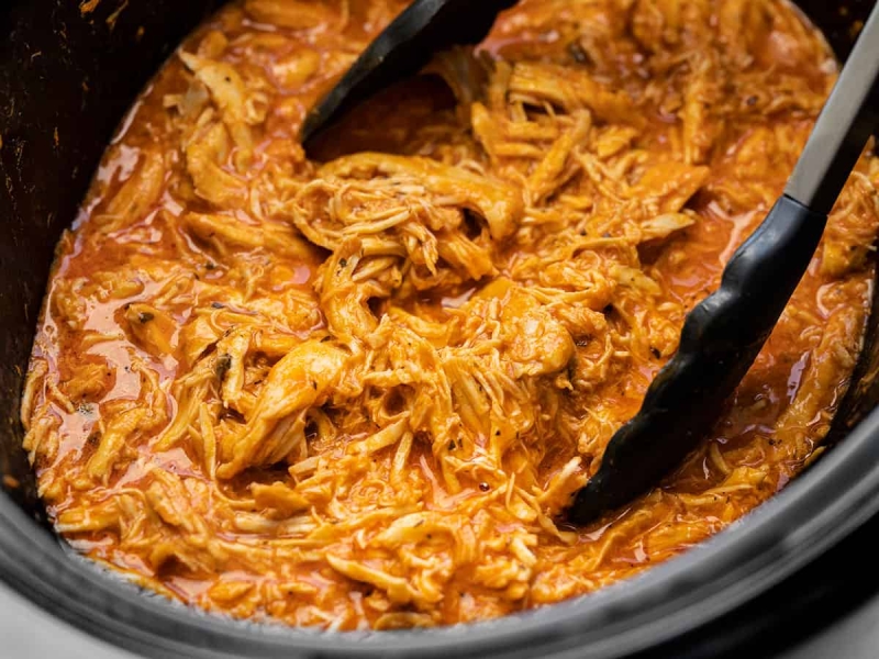 Slow Cooker Buffalo Chicken