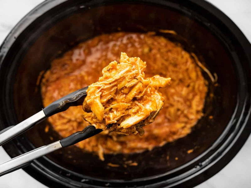 Slow Cooker Buffalo Chicken