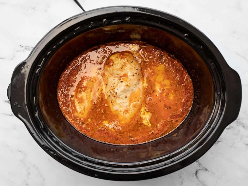 Slow Cooker Buffalo Chicken