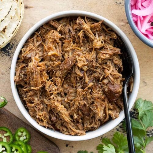 Slow Cooker Chili Rubbed Pulled Pork