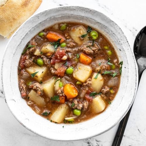 Slow Cooker Hamburger Stew