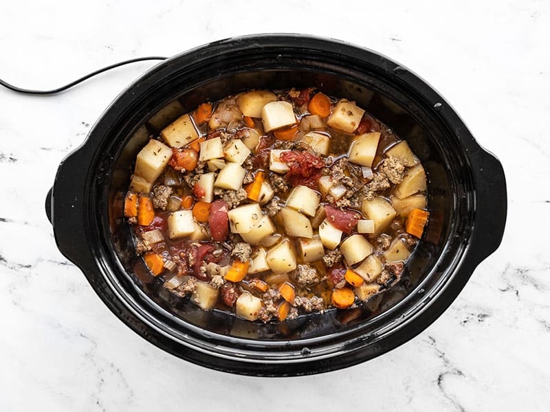 Slow Cooker Hamburger Stew