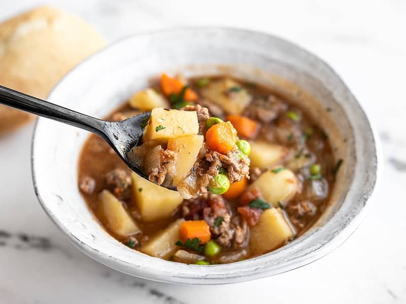 Slow Cooker Hamburger Stew