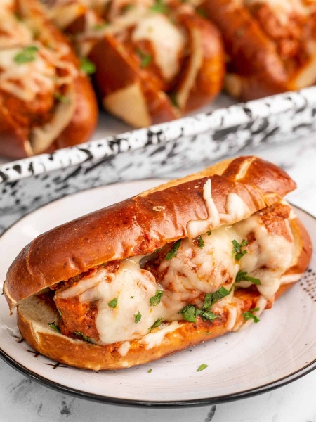 Slow Cooker Meatball Subs