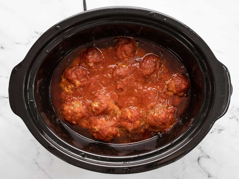 Slow Cooker Meatball Subs