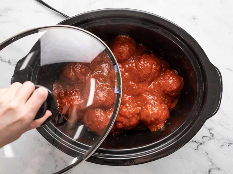 Slow Cooker Meatball Subs