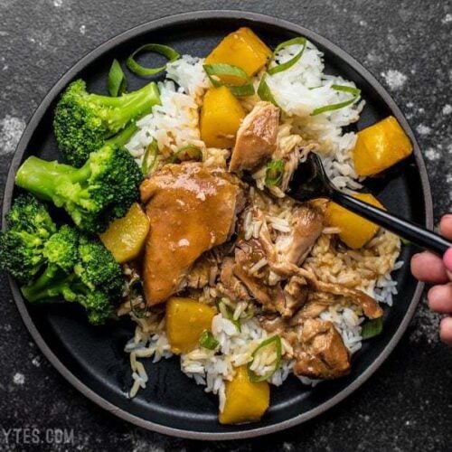 Slow Cooker Pineapple Teriyaki Chicken