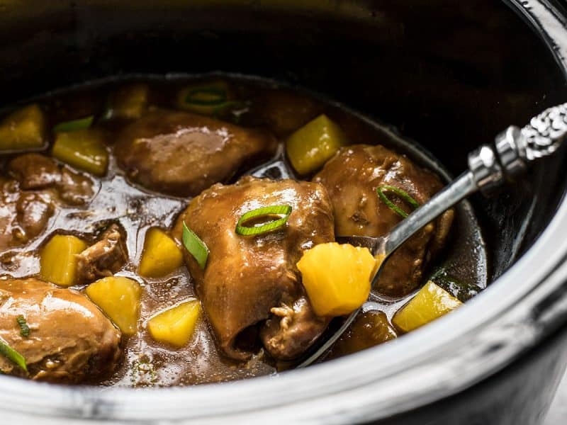 Slow Cooker Pineapple Teriyaki Chicken