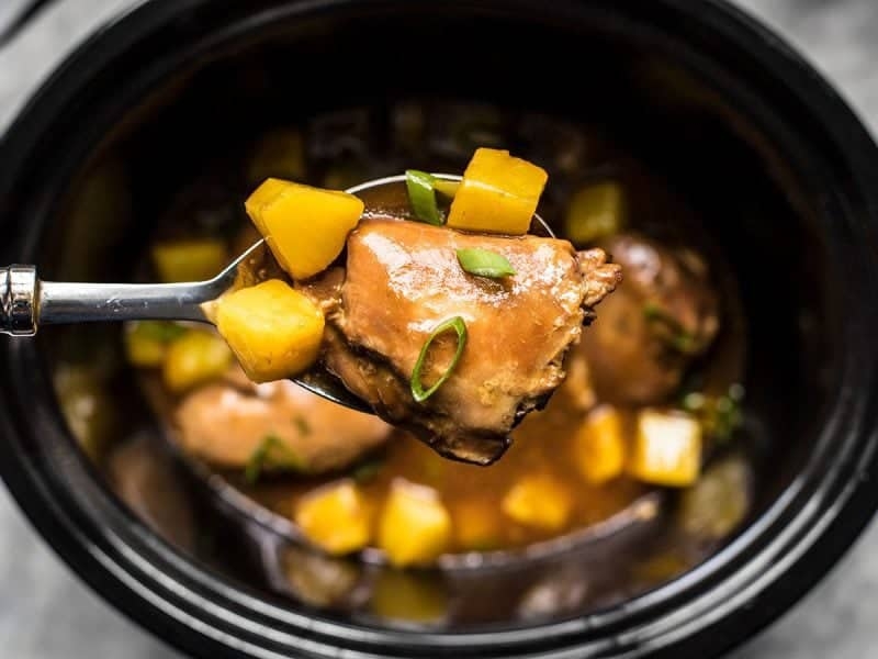 Slow Cooker Pineapple Teriyaki Chicken