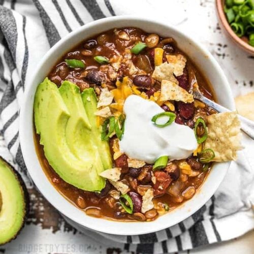 Slow Cooker Vegetarian Lentil Chili