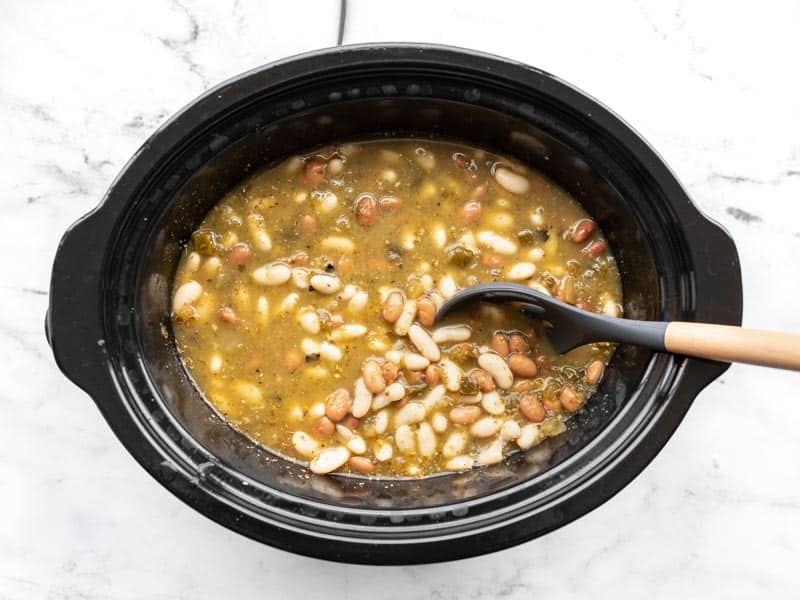 Slow Cooker White Chicken Chili