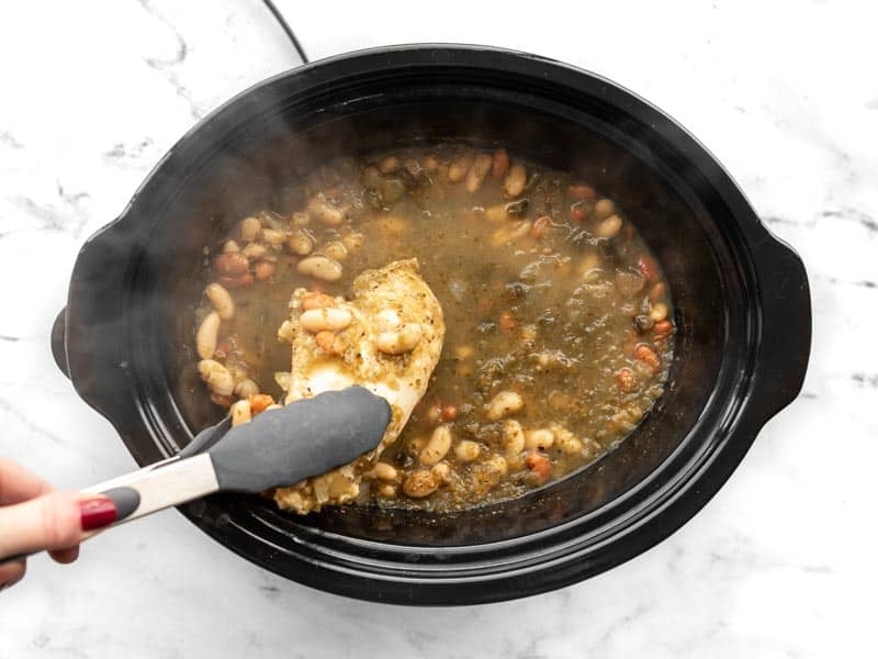 Slow Cooker White Chicken Chili