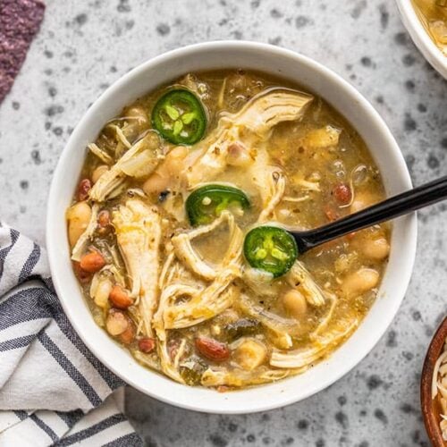 Slow Cooker White Chicken Chili