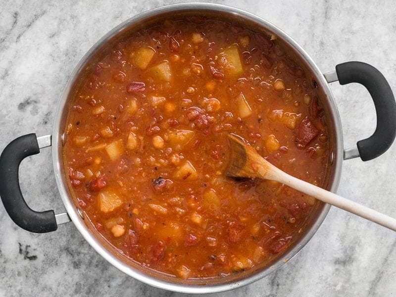 Smoky Potato Chickpea Stew