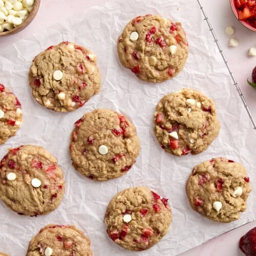 Strawberry Cookies