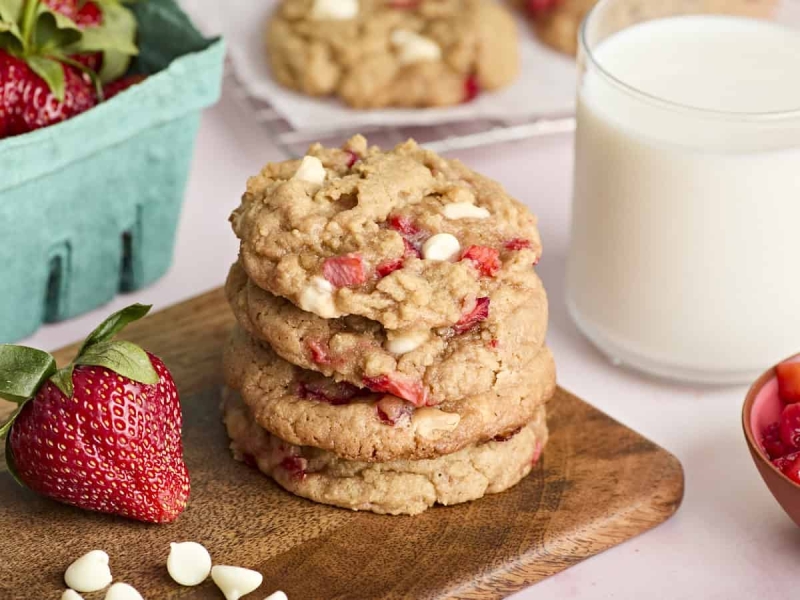 Strawberry Cookies