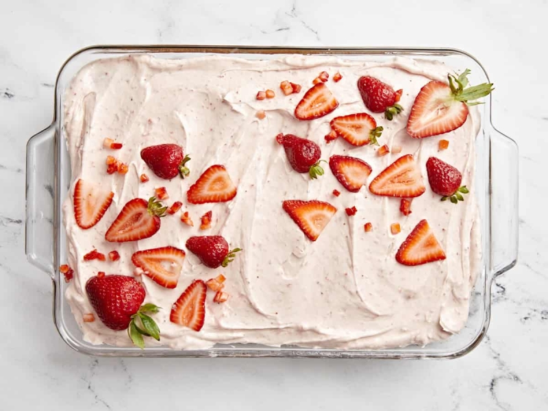 Strawberry Sheet Cake