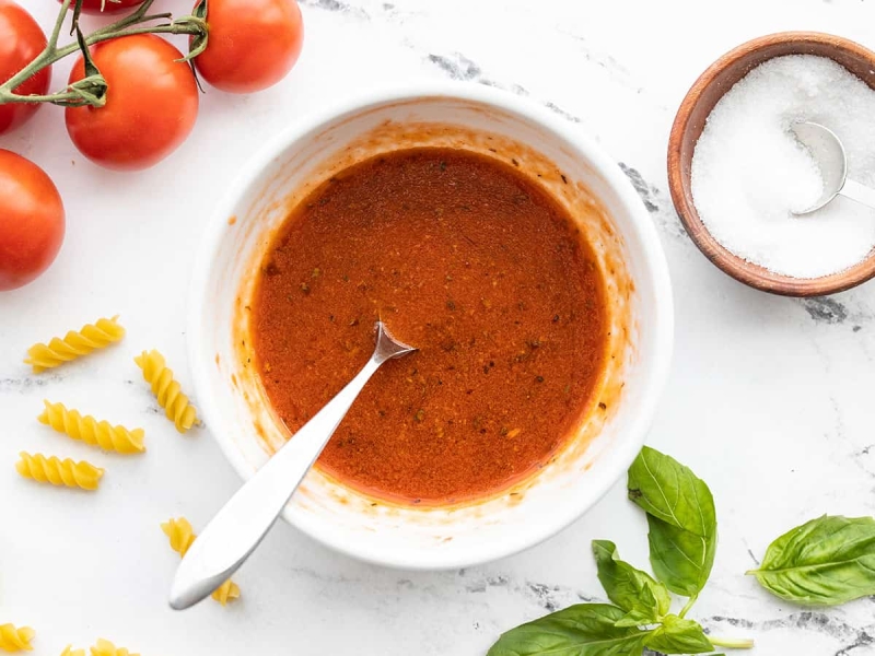 Tomato Basil Vinaigrette