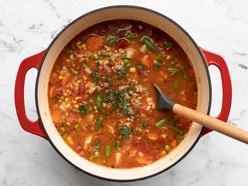 Vegetable Barley Soup