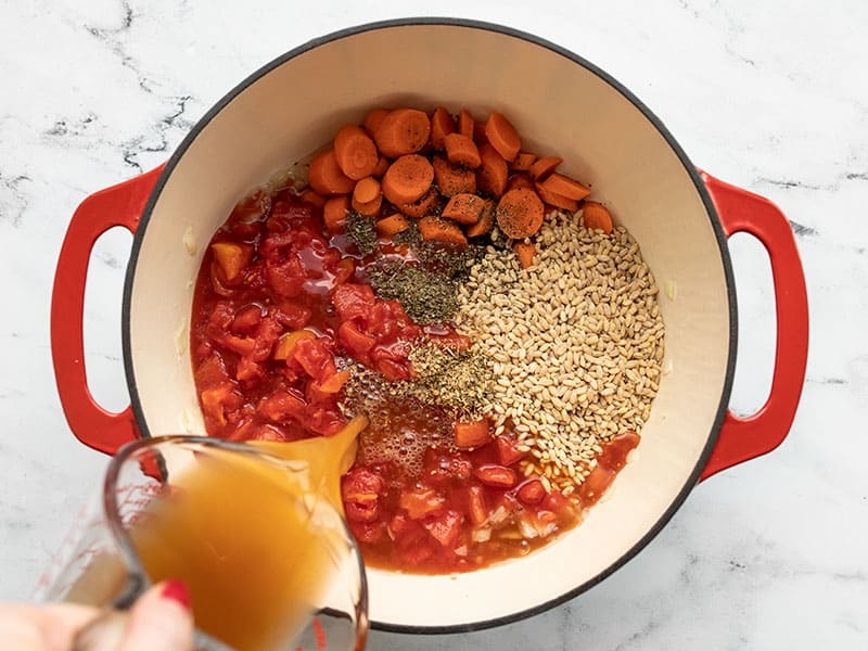 Vegetable Barley Soup