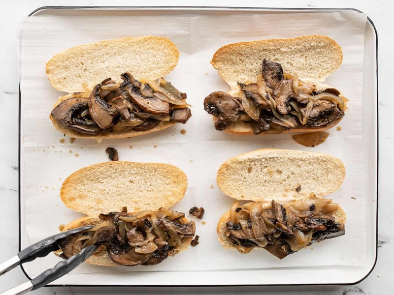 Vegetarian French Dip Sandwiches