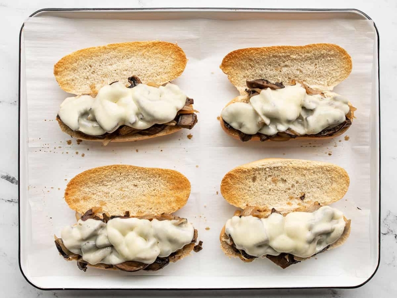 Vegetarian French Dip Sandwiches