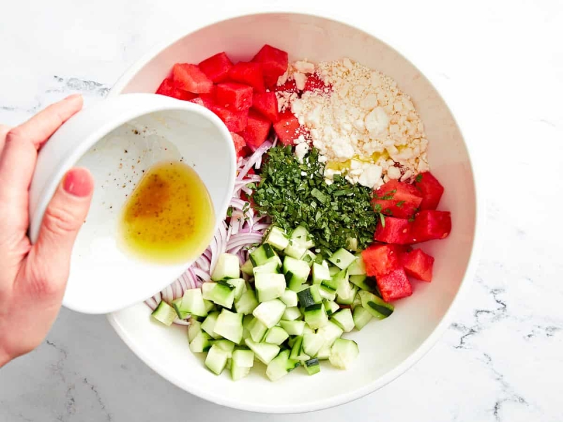 Watermelon and Feta Salad