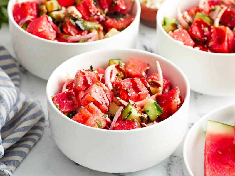 Watermelon and Feta Salad