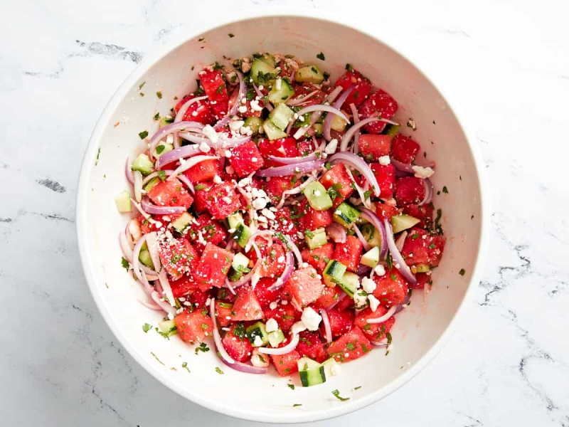 Watermelon and Feta Salad