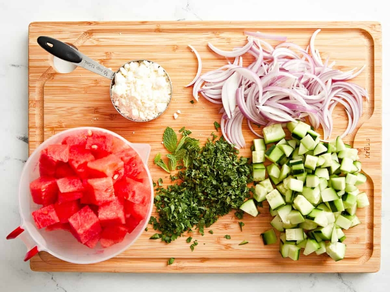 Watermelon and Feta Salad