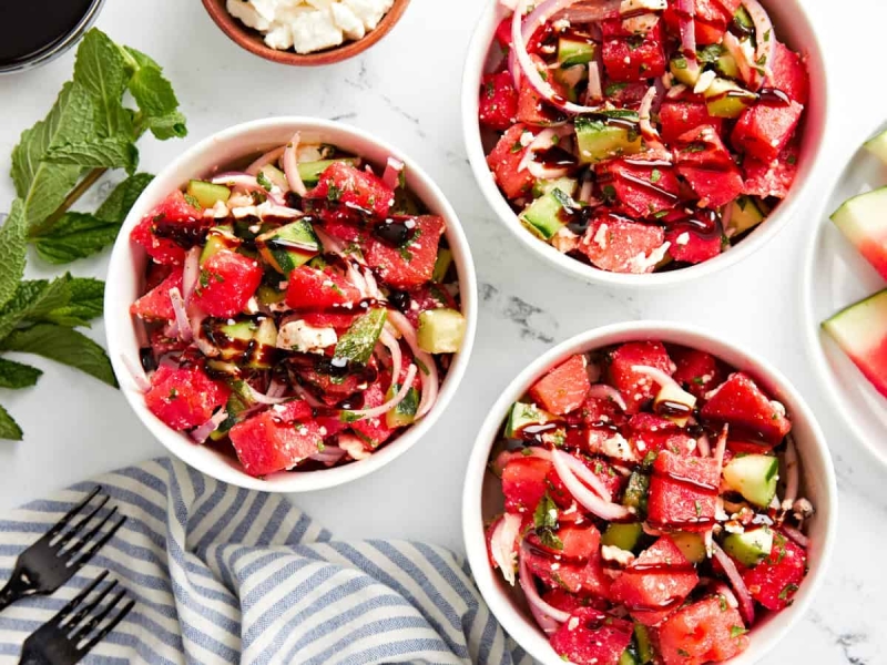 Watermelon and Feta Salad