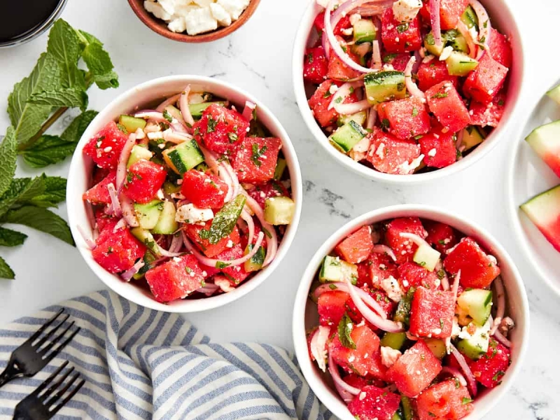 Watermelon and Feta Salad