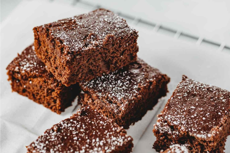 Fat-Free Low Calorie Chocolate Brownies