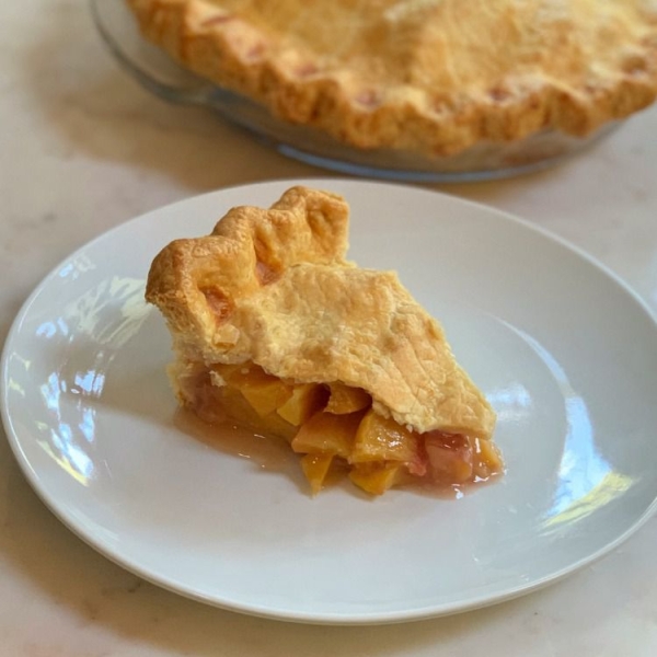 Perfect Old-Fashioned Peach Pie