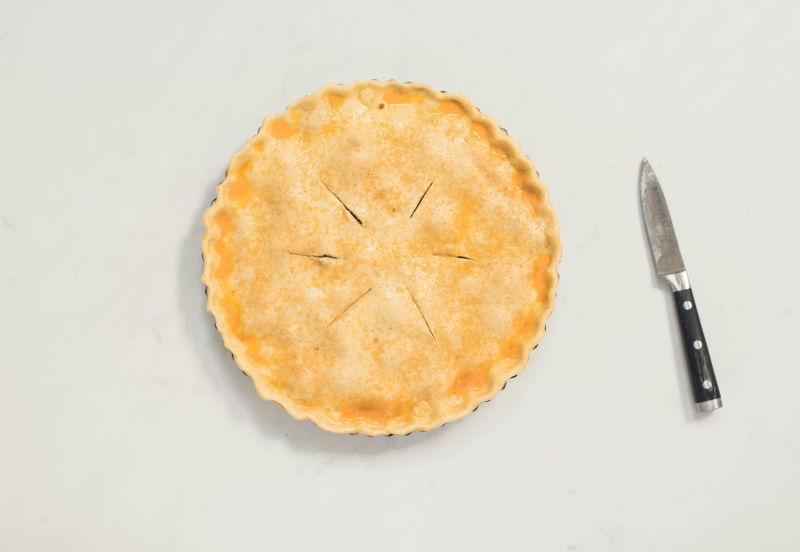 Classic Double Crust Blueberry Pie