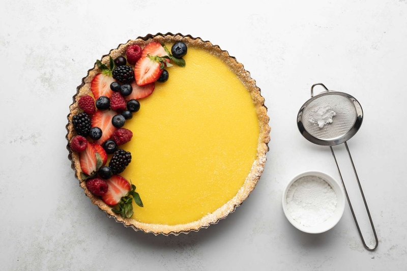 Lemon Curd Tart Recipe