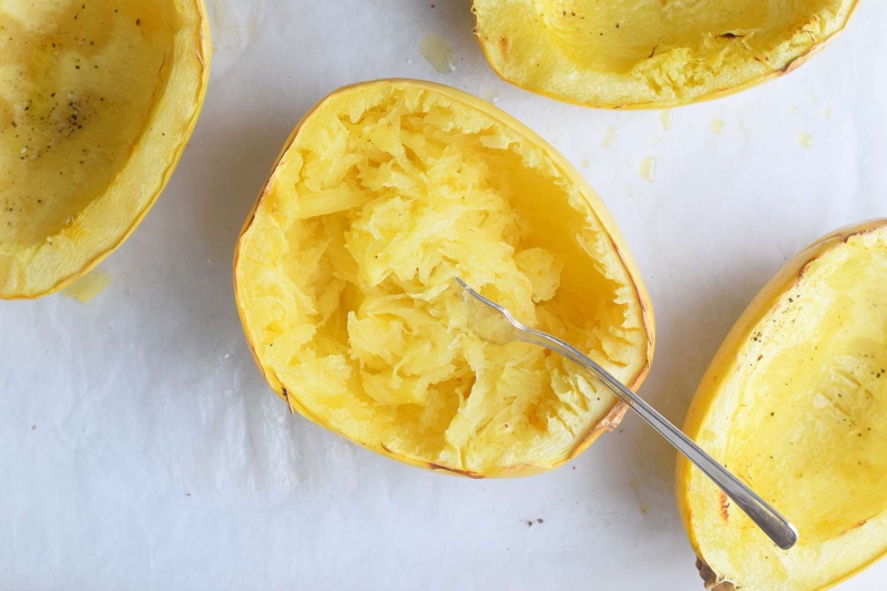 Spaghetti Squash Carbonara Recipe