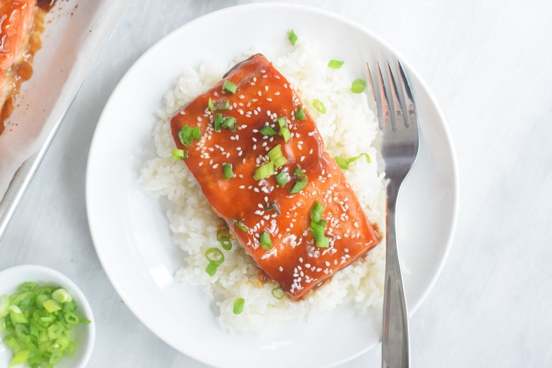 Baked Teriyaki Salmon Recipe