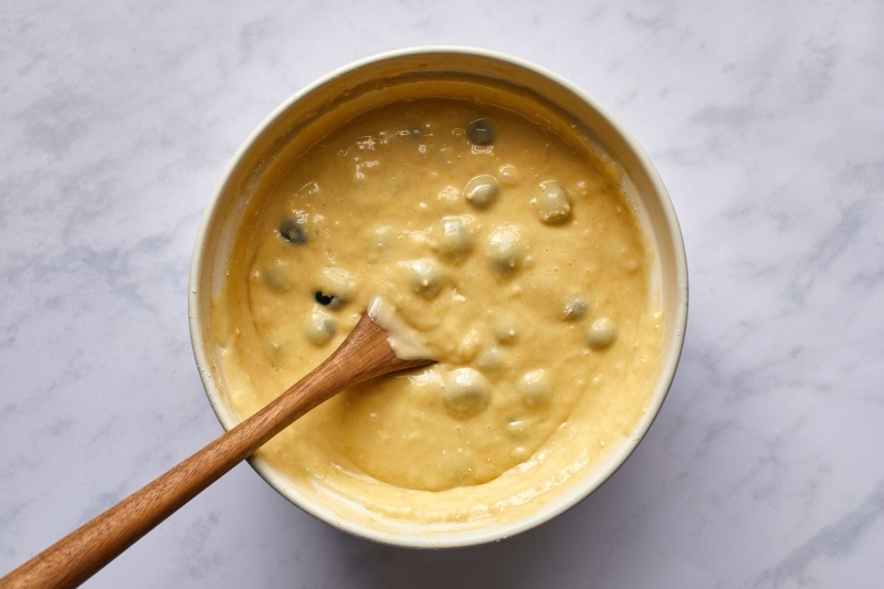 Fresh Blueberry Cake With Cake Mix