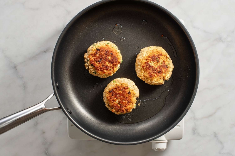 Vegan Tofu Veggie Burgers